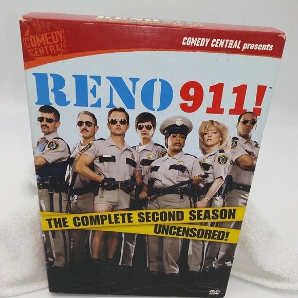 Reno 911 The Complete Second Season Uncensored Boxed Set 3-Discs TV Comedy 2005 - Picture 2 of 7